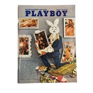 Playboy January 1973 VTG Playmate Miki Garcia Holiday Anniversary Issue